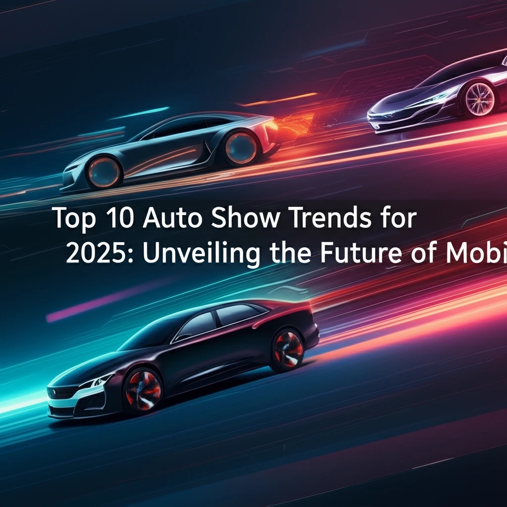 Top 10 Auto Show Trends for 2025: Unveiling the Future of Mobility