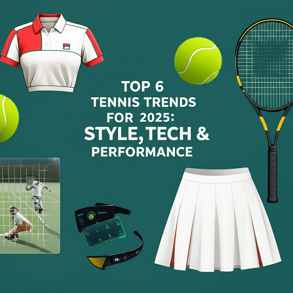 Top 6 Tennis Trends for 2025: Style, Tech & Performance