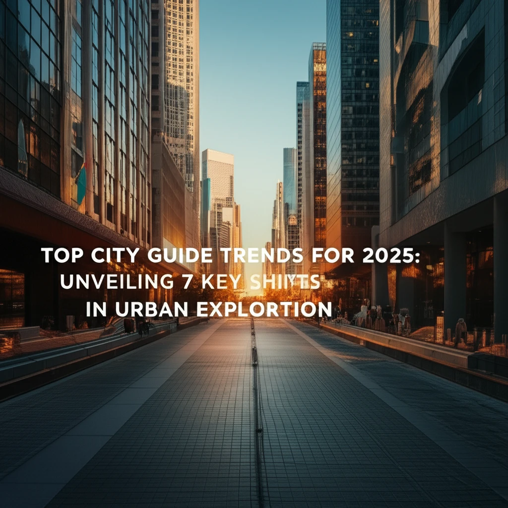Top City Guide Trends for 2025: Unveiling 7 Key Shifts in Urban Exploration